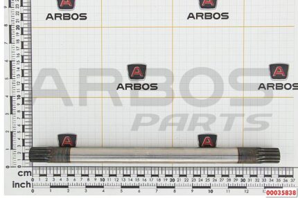 ALBERO DI TRASMISSIONE GOLDONI L=345 Z=13/13 18x21 - cod: 00035838