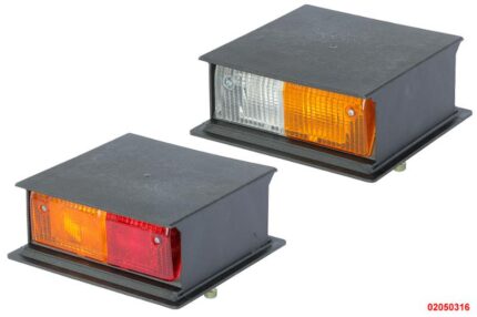 FANALE ANTERIORE E POSTERIORE SINISTRO GOLDONI - cod: 02050316