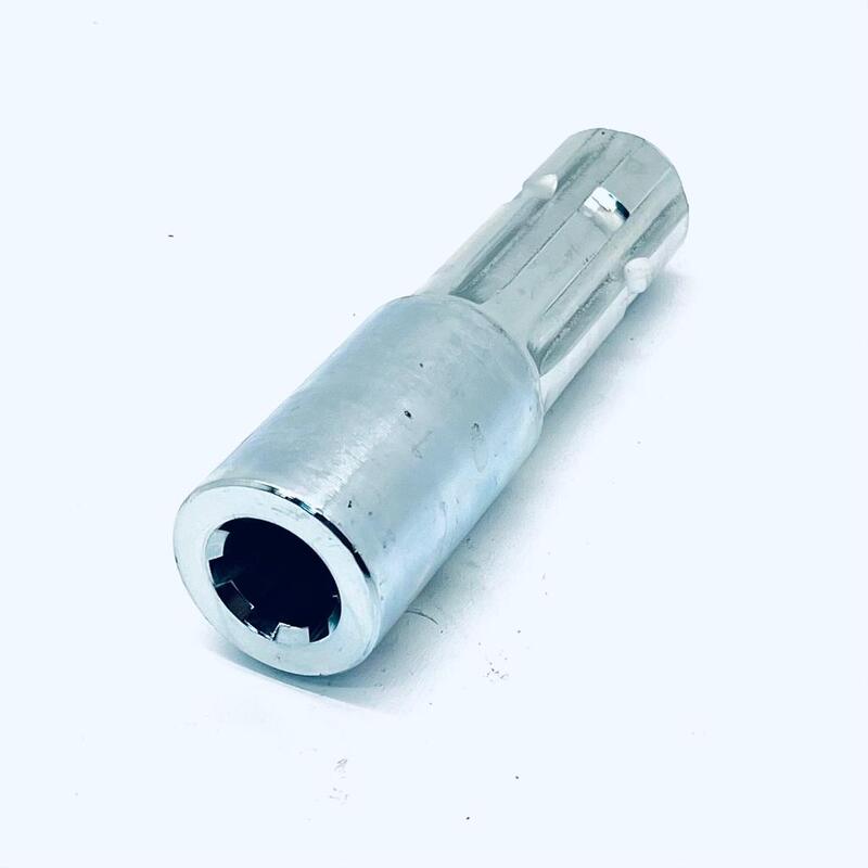 Riduzione Per Presa Di Forza Ama, Profilo Interno 26x30x6 Mm, Esterno 1'' 3/8, 6 Scanalature, Lunghezza 140 Mm, Per Goldoni-Ferrari, Made In Italy