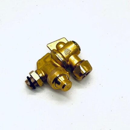 GETTO ATOMIZZATORE SINGOLO IN OTTONE CON ANTIGOCCIA - cod: 26143
