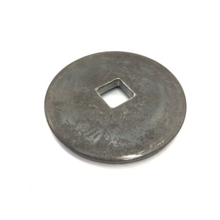 FLANGIA TERMINALE CONCAVA CON FORO QUADRATO DA 31 mm - cod: SAR6117