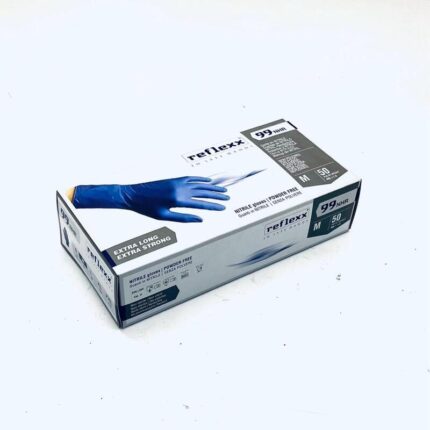 GUANTI NITRILE REFLEXX 99P TAGLIA M  (Conf.50 pz) - cod: GUAN08