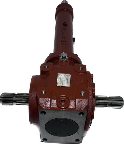 SCATOLA A INGRANAGGI PER TRINCIA ERBA CMR T100 CON PROLUNGA DA 530 mm - cod: 4.01.36