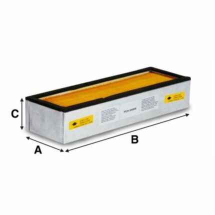 FILTRO ARIA CABINA PANCLEAN 400x130x61 - cod: 08609