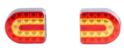 FANALE POSTERIORE A LED 12-24V - cod: 69408